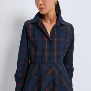 Fraser plaid Ashlen blouse